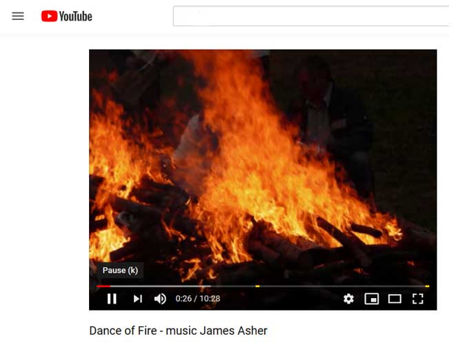Dance of fire – music of June