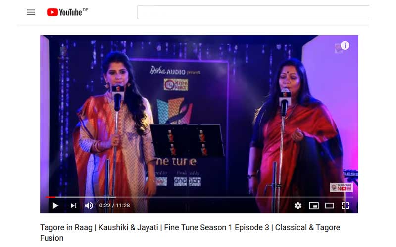 Music of Tagore in Raag